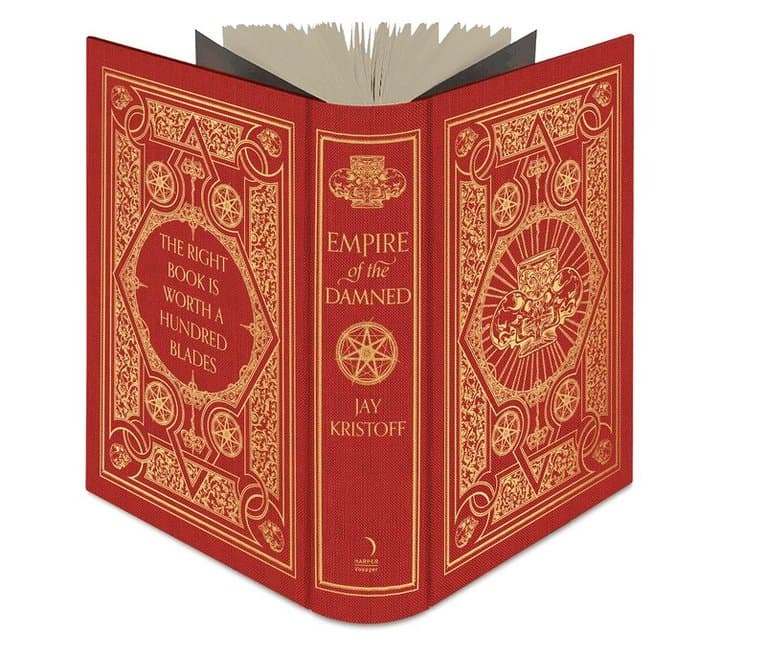 Omslag till boken Empire of the Damned av Jay Kristoff