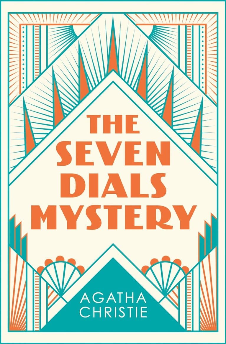 Omslag till boken Seven Dials Mystery av Agatha Christie