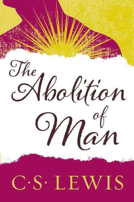 Omslag till boken The Abolition of Man av C. S. Lewis