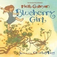 Omslag till boken Blueberry Girl av Neil Gaiman