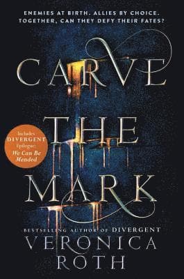 Omslag till boken Carve the Mark av Veronica Roth
