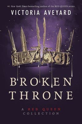 Omslag till boken Broken Throne av Victoria Aveyard