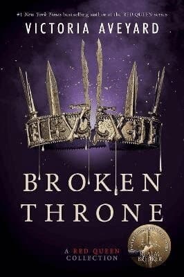 Omslag till boken Broken Throne av Victoria Aveyard
