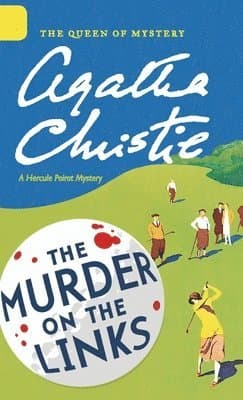 Omslag till boken The Murder on the Links av Agatha Christie
