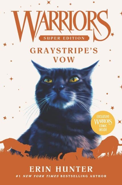 Omslag till boken Warriors Super Edition: Graystripe's Vow av Erin Hunter