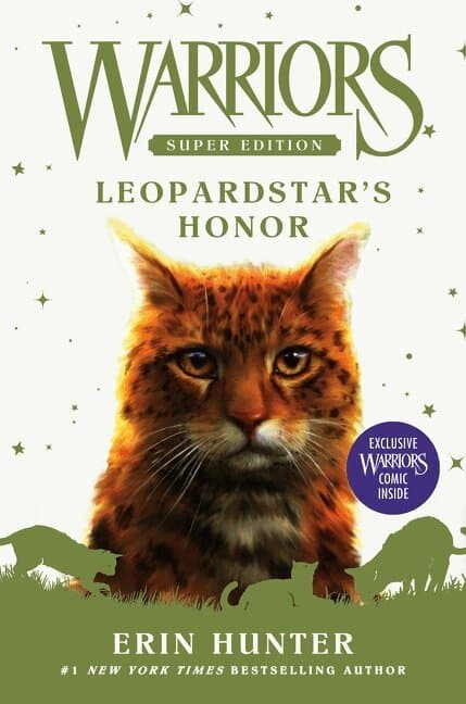 Omslag till boken Warriors Super Edition: Leopardstar's Honor av Erin Hunter