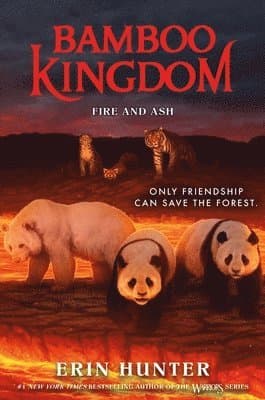Omslag till boken Bamboo Kingdom #6: Fire and Ash av Erin Hunter