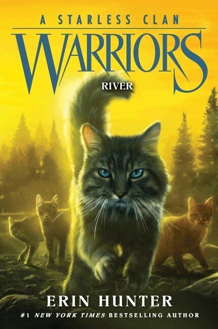 Omslag till boken Warriors: A Starless Clan #1: River av Erin Hunter