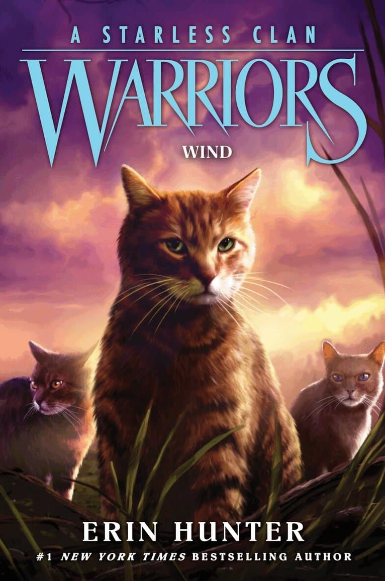 Omslag till boken Warriors: A Starless Clan #5: Wind av Erin Hunter