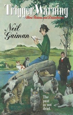 Omslag till boken Trigger Warning av Neil Gaiman