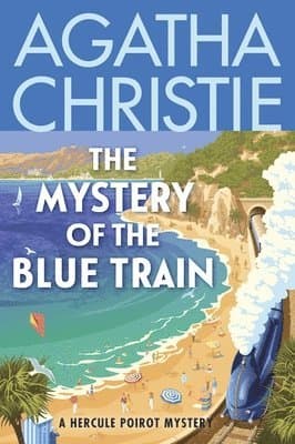 Omslag till boken The Mystery of the Blue Train av Agatha Christie