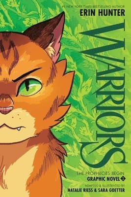 Omslag till boken Warriors Graphic Novel: The Prophecies Begin, Part One of Three av Erin Hunter