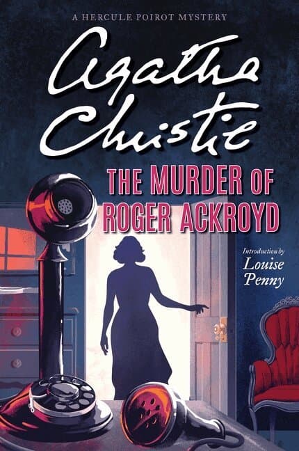 Omslag till boken The Murder of Roger Ackroyd av Agatha Christie
