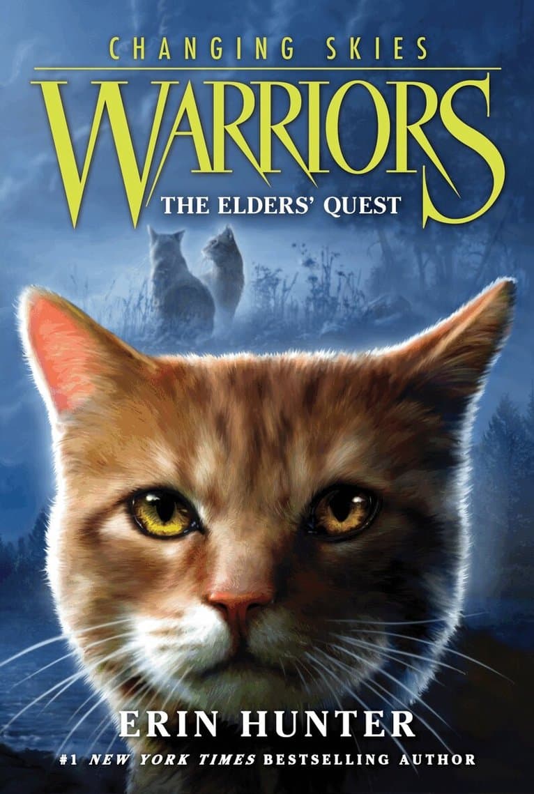 Omslag till boken Warriors: Changing Skies #1: The Elders' Quest av Erin Hunter