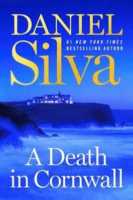 Omslag till boken A Death in Cornwall av Daniel Silva