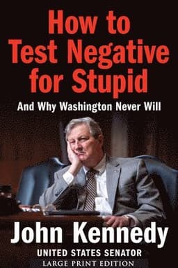 How to Test Negative for Stupid: And Why Washington Never Will
