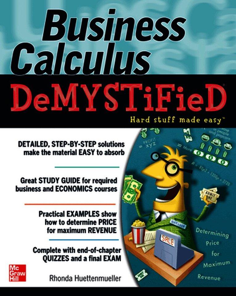 Business Calculus Demystified