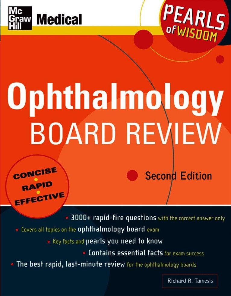 Ophthalmology Board Review: Pearls of Wisdom, Second Edition