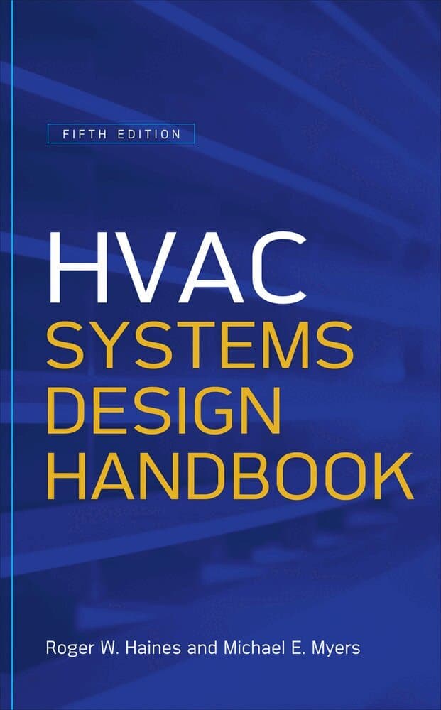 HVAC Systems Design Handbook, Fifth Edition