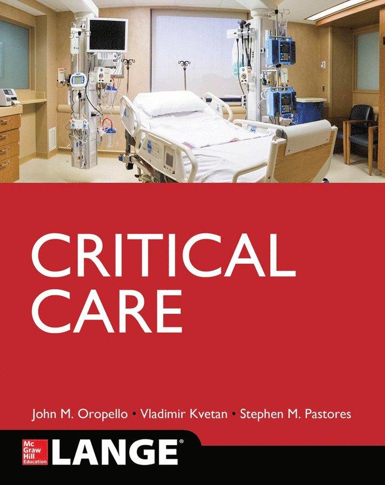 Lange Critical Care
