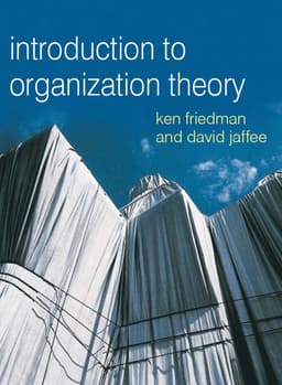Organizational Theory: Tension and Change
