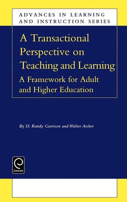 Transactional Perspective on Teaching and Learning