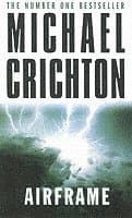Omslag till boken Airframe av Michael Crichton