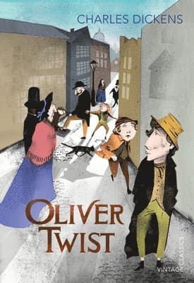 Omslag till boken Oliver Twist av Charles Dickens