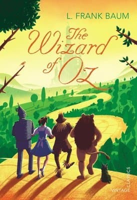 Omslag till boken Wizard of Oz av L. Frank Baum