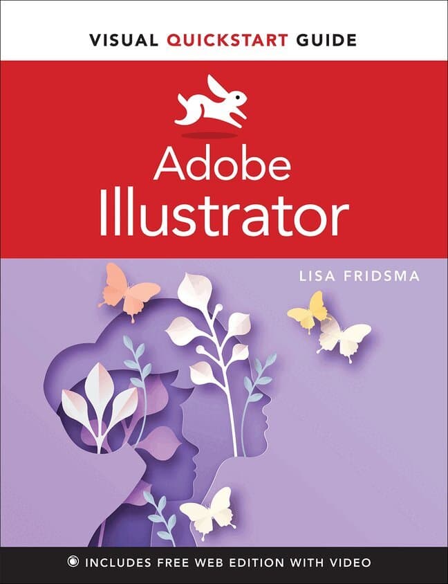 Omslag till boken Adobe Illustrator Visual QuickStart Guide av Lisa Fridsma