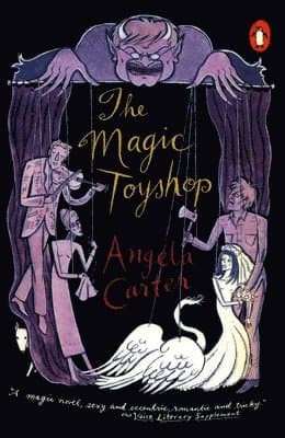 Omslag till boken The Magic Toyshop av Angela Carter