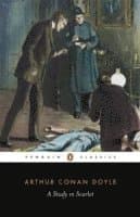 Omslag till boken Study in Scarlet av Arthur Conan Doyle