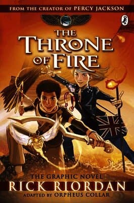 Throne of Fire: The Graphic Novel (The Kane Chronicles Book 2)