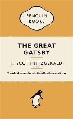 Omslag till boken The Great Gatsby av F. Scott Fitzgerald