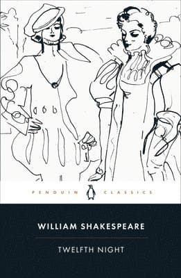 Omslag till boken Twelfth Night av William Shakespeare
