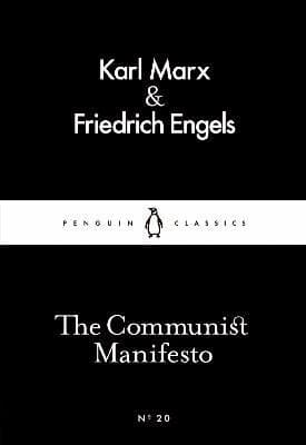 Omslag till boken Communist Manifesto av Karl Marx