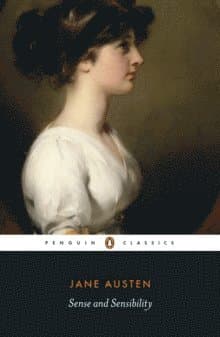 Omslag till boken Sense and Sensibility av Jane Austen