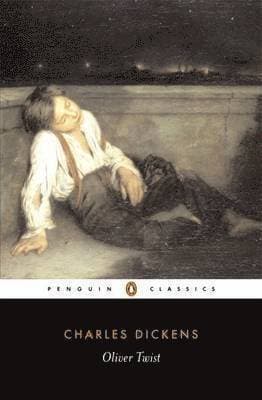 Omslag till boken Oliver Twist av Charles Dickens