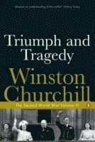 Omslag till boken Triumph and Tragedy av Winston Churchill