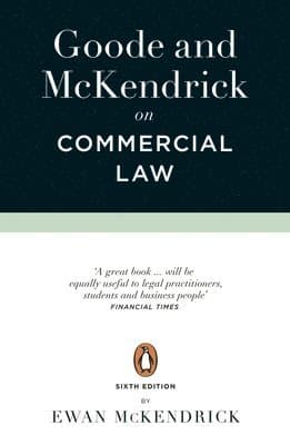 Goode and McKendrick on Commercial Law