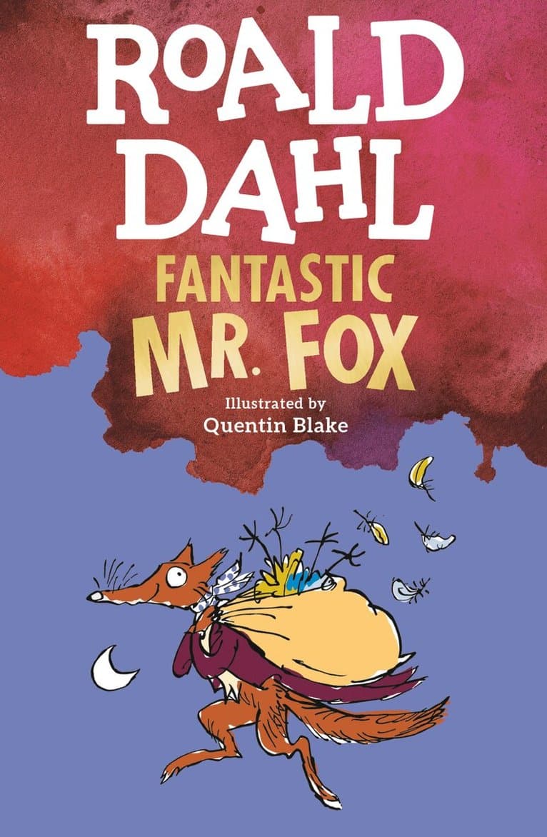 Omslag till boken Fantastic Mr. Fox av Roald Dahl