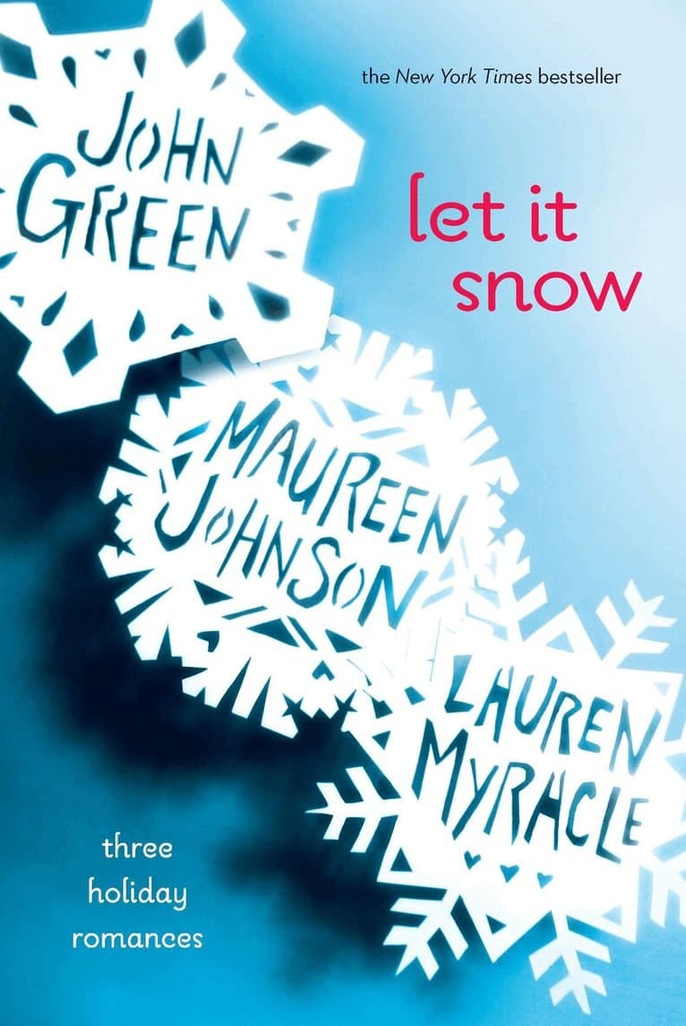 Omslag till boken Let It Snow av John Green