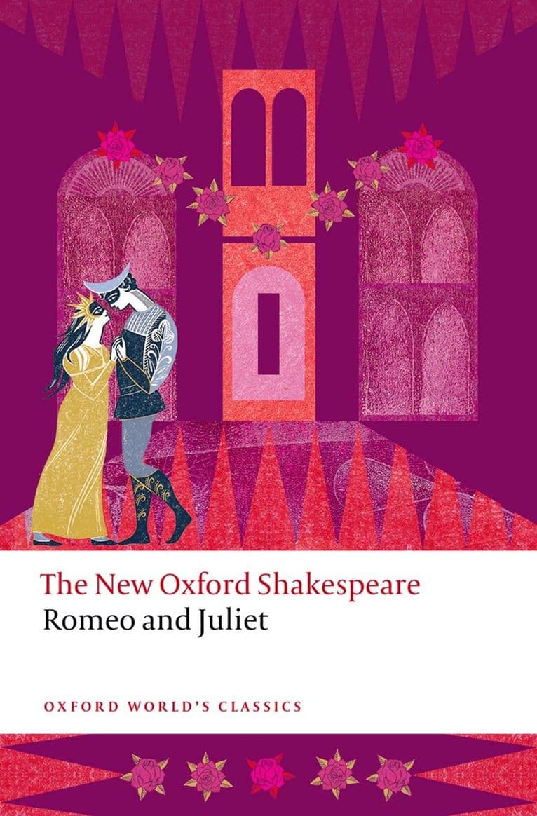 Omslag till boken Romeo and Juliet av William Shakespeare