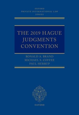 The 2019 Hague Judgments Convention