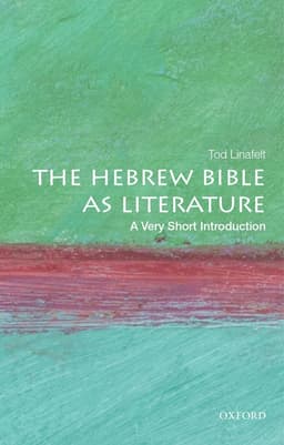 The Hebrew Bible as Literature