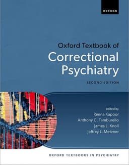 Oxford Textbook of Correctional Psychiatry