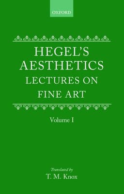 Hegel's Aesthetics: Volume 1