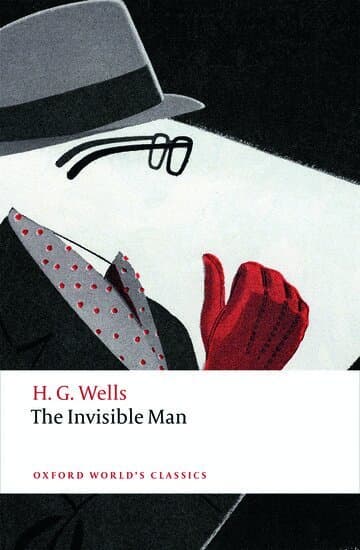Omslag till boken The Invisible Man av H. G. Wells