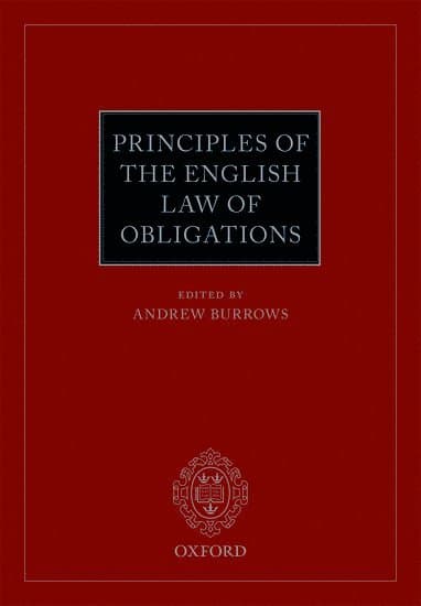 Principles of the English Law of Obligations