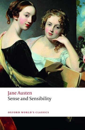 Omslag till boken Sense and Sensibility av Jane Austen